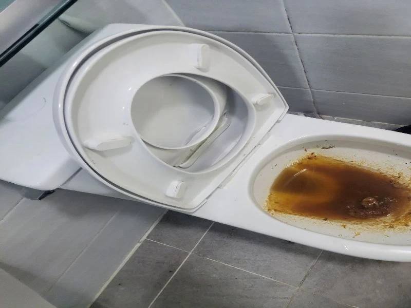 시흥 변기막힘 작업사례 4